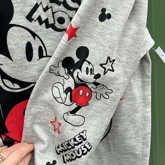 Disney Mickey Mouse Scribbles Graphic Sweatshirt Size XXS - Picture 3 of 8